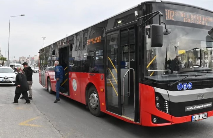 23 Nisan'da Manisa'da Ücretsiz Toplu Taşıma
